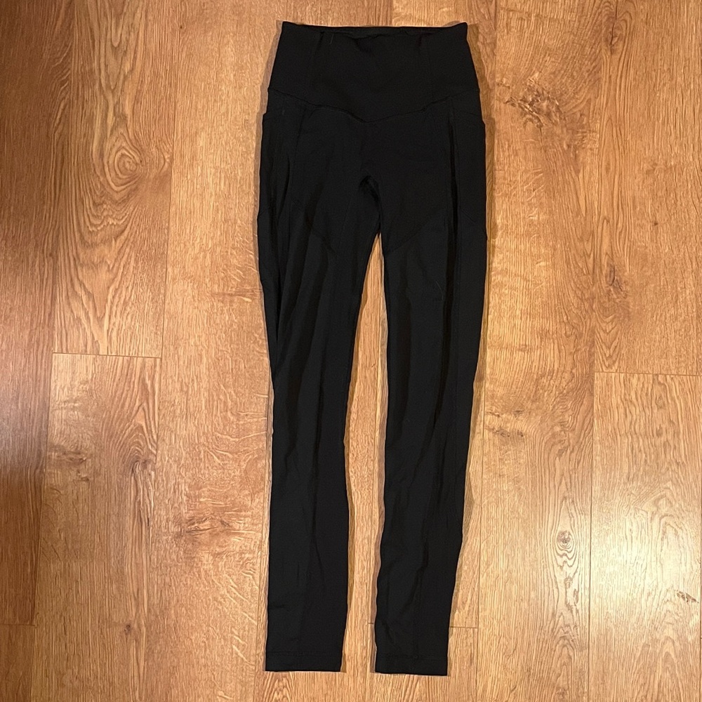 Lululemon Black 28” Leggings Size 4